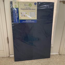 Tri-fold foam presentation boards : 36" x 48"   -   $15 each (have 2)