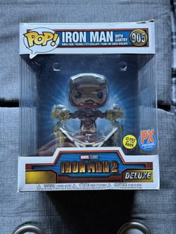 Funko Pop! Vinyl Iron Man with Gantry #905 PX Previews Exclusive Glow