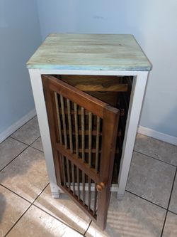 Vintage Wine Chest Refurbished