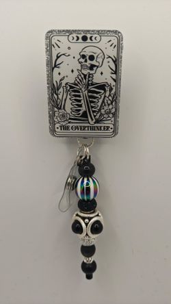'The Overthinker' Slide On Badge Reel