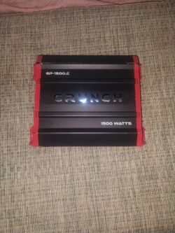 1500 WATTS CRUNCH AMP