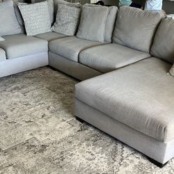 Living Spaces Sectional 