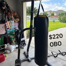 Heavy Bag With Stand