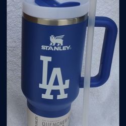 New 40 oz  LA Dodgers  Stanley 40 oz  In box with straw  
