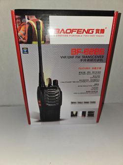 TWO BAOFENG BF-888S WALKIE TALKIE