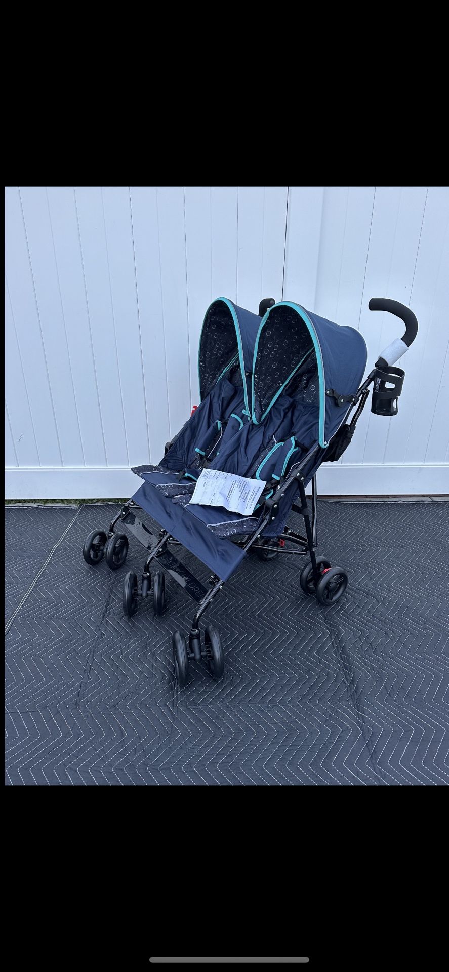 Stroller/ LX Side By Side Stroller/ Twins/ Kids/ Toddler/ Travel/ Double Stroller/ New