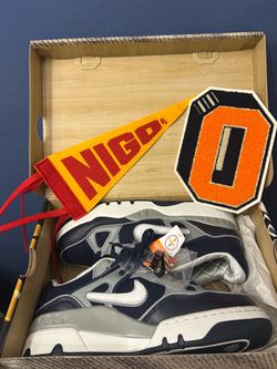 Nike Air Force 3 Low x NIGO Sneakers Navy Silver