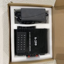 4.1CH Bluetooth Power Amplifier with Active Subwoofer Output remote