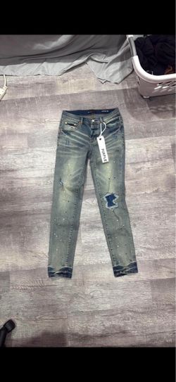Purple Brand Distressed Slim Jeans