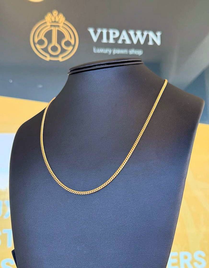 Jewelry Brand New 14k solid yellow gold Miami Cuban link style 18.5β Chain Necklace 12.1 grams 2.8mm