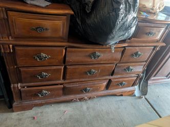 11 drawer solid wood dresser