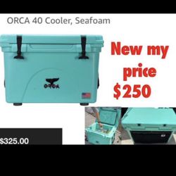 New ORCA 40 Cooler, $250 cash only East Palmdale 