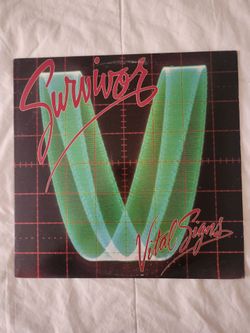 Survivor Vital Signs Vinyl Record DJ COPY NEVER PLAYED DISPLAY ITEM