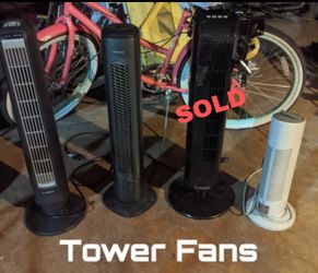 Tower Fans - Work Great! Starting at $20.