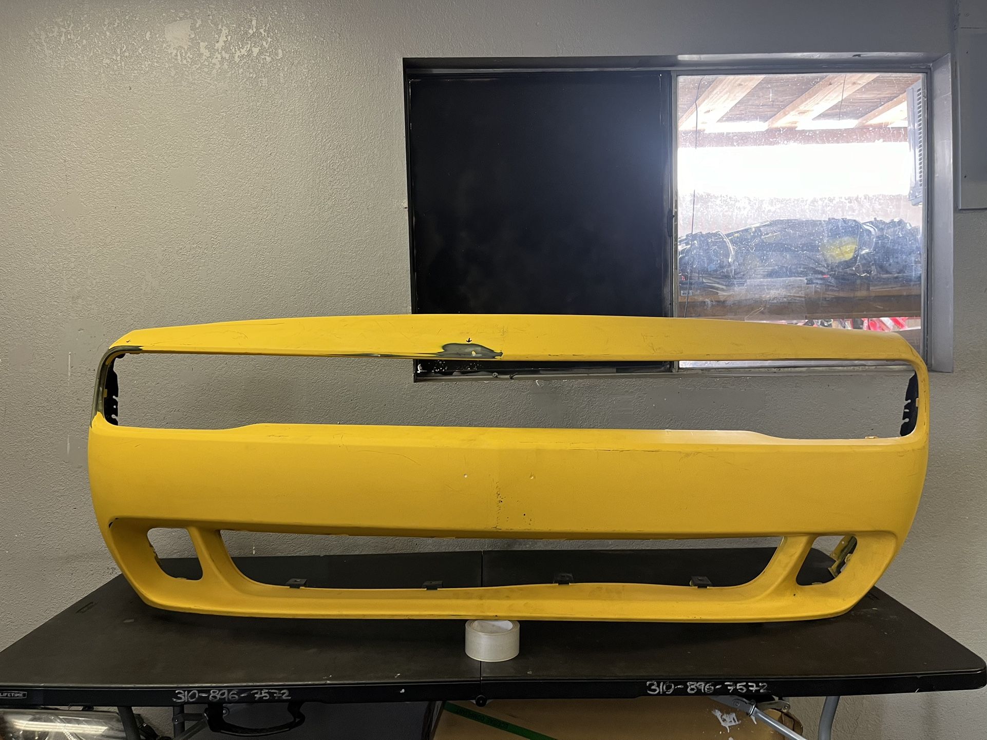 2015-2016-2017-2018-2019-2020-2021-2022-2023 DODGE CHALLENGER SRT HELLCAT FRONT BUMPER OEM USED