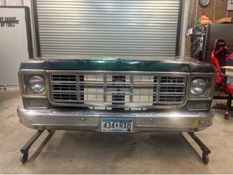 1972 Chevy front cap bar
