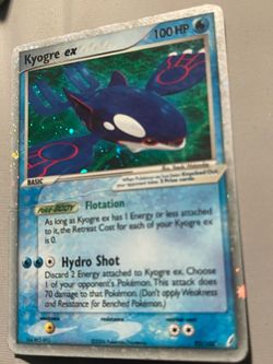 Kyogre EX crystal guardians
