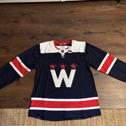 NHL Washington Capitals Third Jersey Size 54