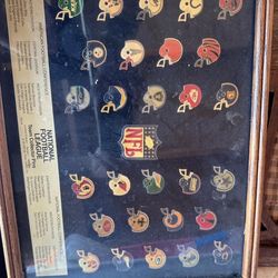 NFL pins 1984 first edition