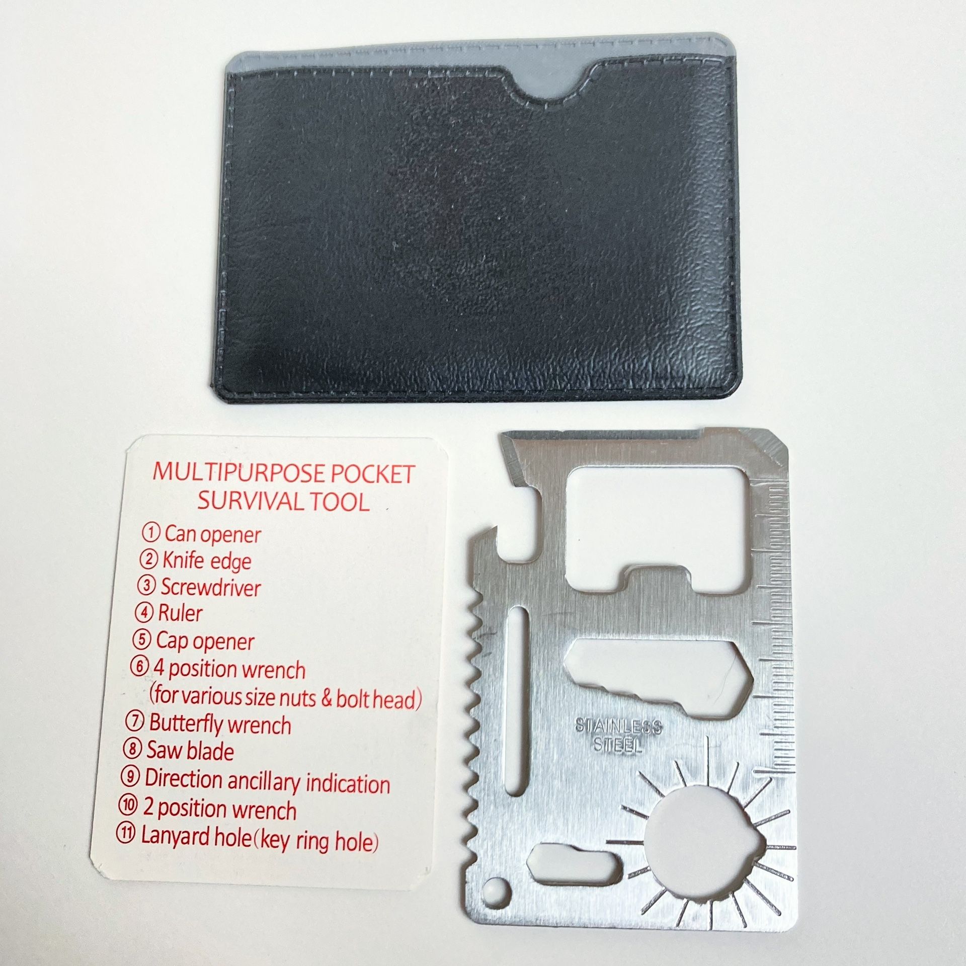 Multipurpose Pocket Survival Tool