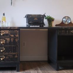 POTTERY BARN 3 PIECE DESK ~ REIMAGINED