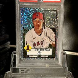 Shohei Ohtani Diamond Reflector 🔥/70 Psa 10 🔥 70 Anniversary