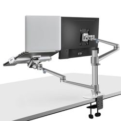 Monitor and Laptop Mount 2-in-1