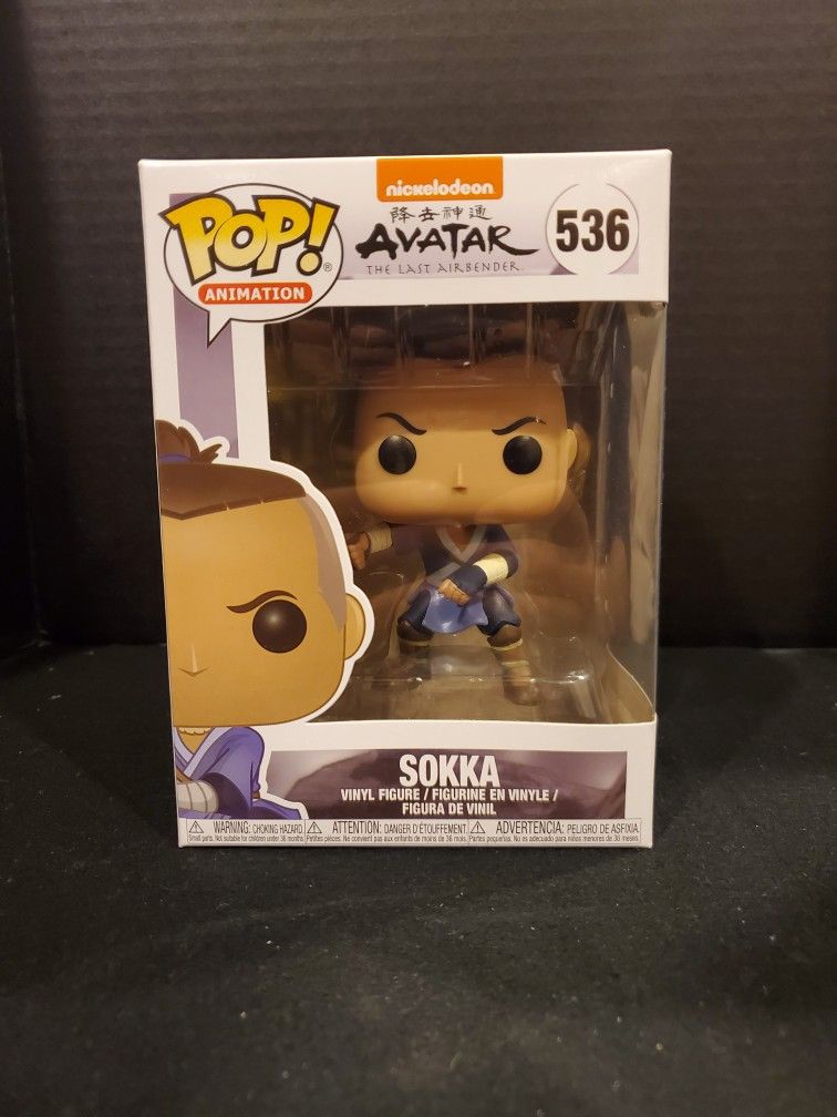 SOKKA AVATAR THE LAST AIRBENDER FUNKO POP 536