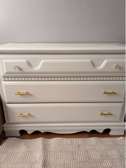 White Dresser 45” x 18”