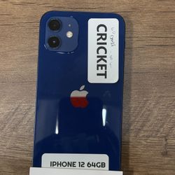 On Sale iPhone 12 64GB CRICKET Only 