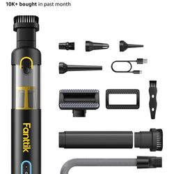 Fanttik slim and car vacuum 4-1 portable