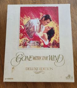Vintage 1990 Gone With The Wind Deluxe Edition VHS Tapes
