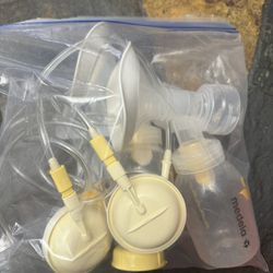 Preowned Medela Symphony Breast Pump Attachments 