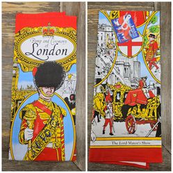 NWT Thomas Benacci London Ceremony Tea Towel Souvenir - The Lord Mayor's Show