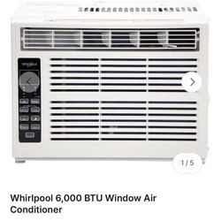 Whirlpool 6000 BTU Window Air Conditioner 