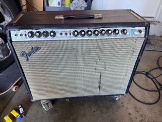 Fender Twin Reverb Silverface 2-Channel 100-Watt 2x12" Guitar Combo Amplifier