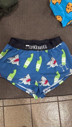 Chicken leg running shorts men size small