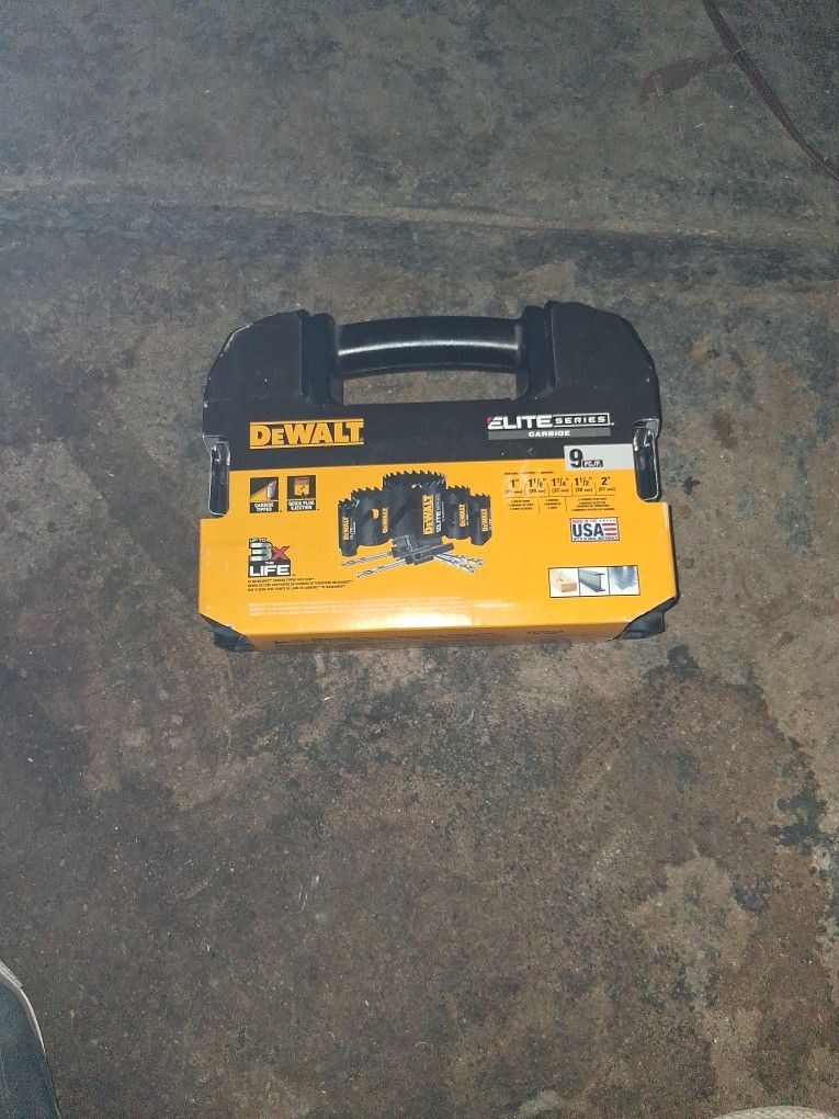 Dewalt Elite Series Carbide 9pc