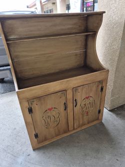 Antique Cupboard,  Dry Sink