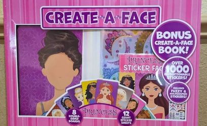 Brand New Create A Face Princess