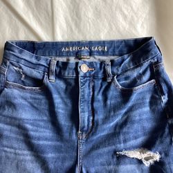 High Rise American Eagle Jeans 