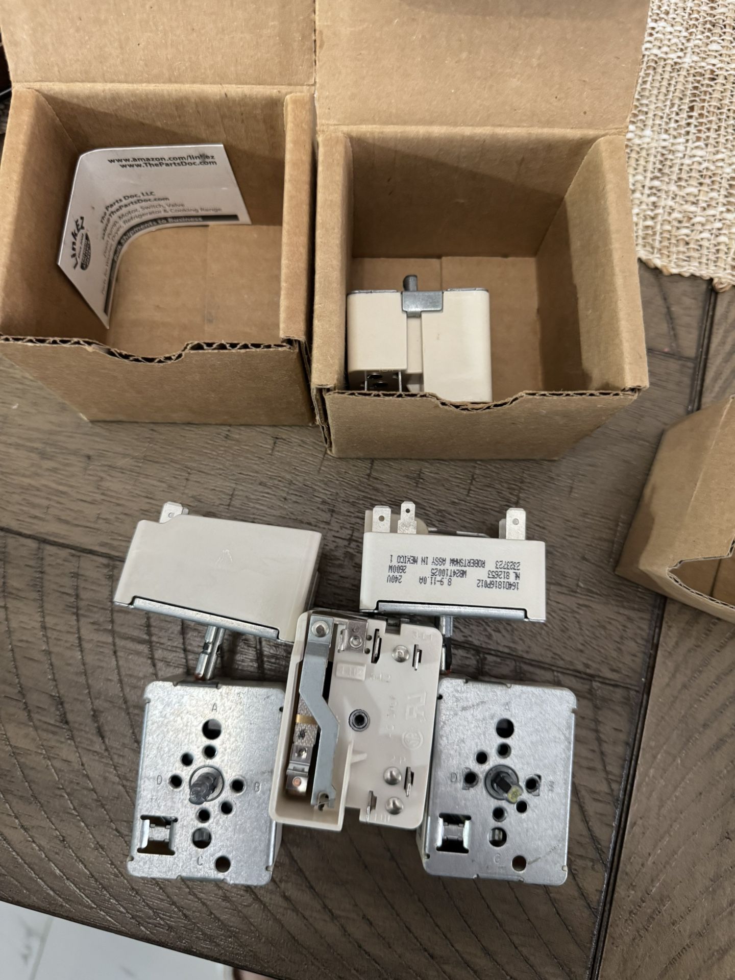 Stove Switches