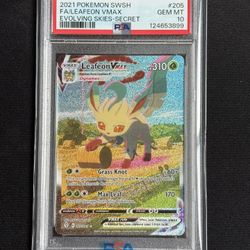 Leafeon Evolving Skies #205 PSA 10 *NEW CERT