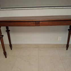 Vintage Mahogany Console Table