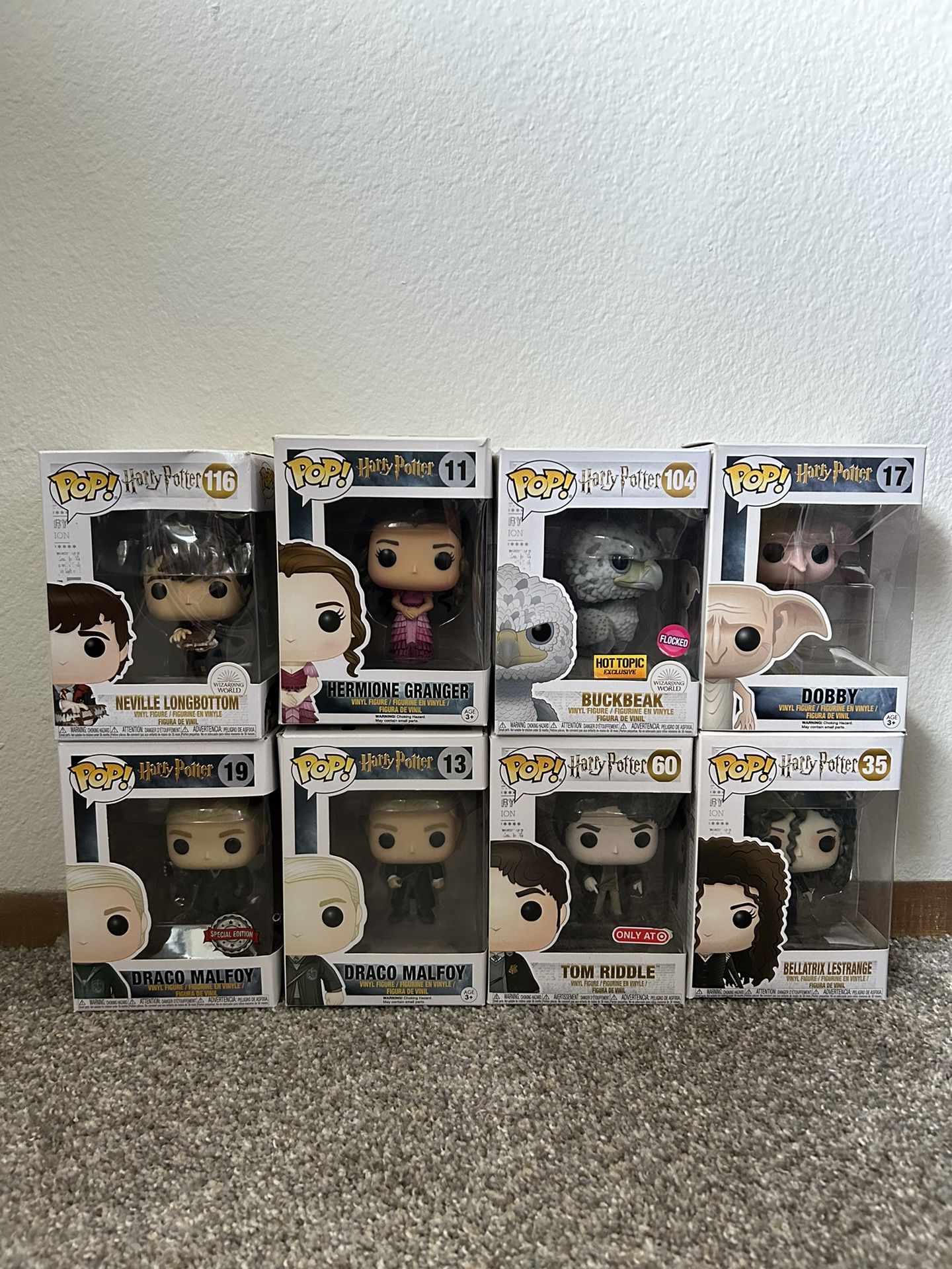 HARRY POTTER POP FUNKOS (read description)