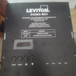 Leviton 4channel Programmable Dimmer