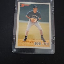 Derek Jeter Rookie Baseball Card