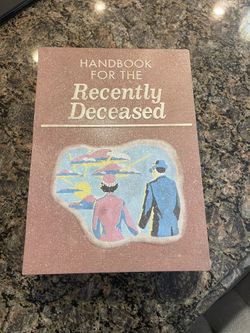 Beetlejuice Recently Decease Movie Theater Popcorn Book 