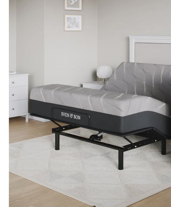 Remote Tilting Bed Frame Qu.. Great Condition Barely Used $409
