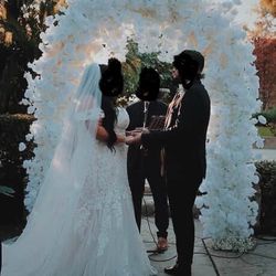 Floral Wedding Arch. 
